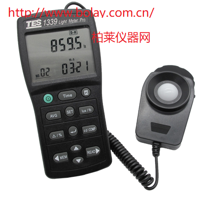 TES-1339專業級照度計|TES1339照度